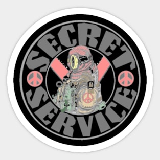 Secret Service Sticker